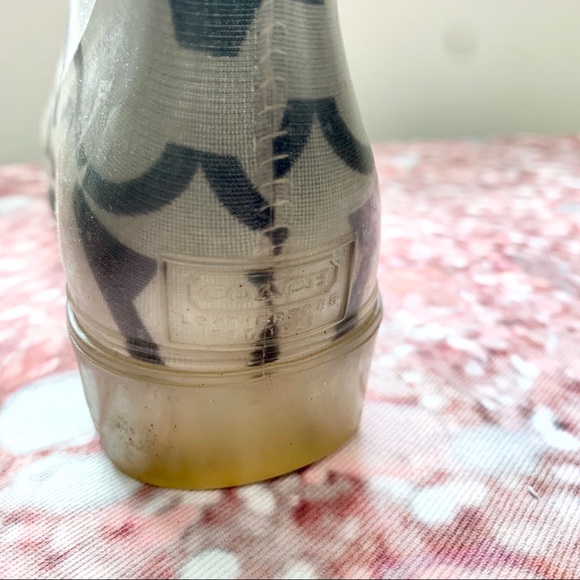 COACH CLASSIC SIGNATURE RAIN BOOTS - Picture 6 of 10